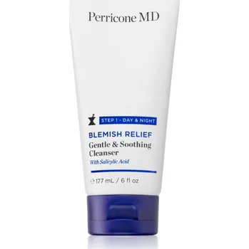 Perricone MD Blemish Relief Cleanser jemný zklidňující čisticí a odličovací gel 177 ml