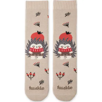 Dámské ponožky Dětské ponožky Froté Ježek šípkář S (25-35)