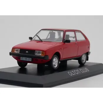 autíčko Oltcit Club 1:43 - DeAgostini Legendás Autói časopis s modelem Oltcit Club - kovový model