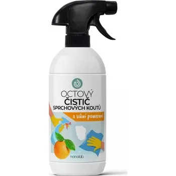 Univerzální čisticí prostředek NANOLAB octový čistič sprchy 500 ml