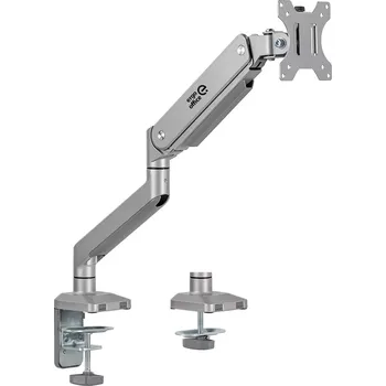Držák monitoru Ergonomické rameno na monitor s plynovou pružinou Ergo Office Stříbrný