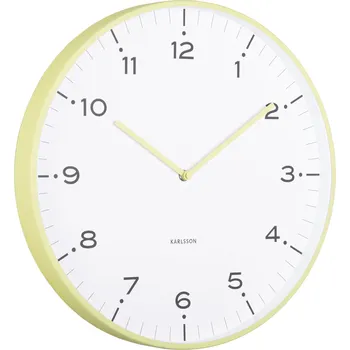 Hodiny Karlsson, Nástěnné hodiny Circus Rings, zářivě zelené - Formadore