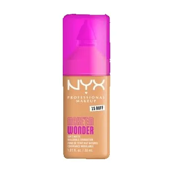 Přípravek na tvář NYX Professional Makeup Make 'EM Wonder Soft Matte Tekutý základ