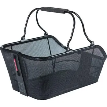 brašna na kolo Basil koš na nosič Cento Tech Fiber Nordlicht MIK (černá)