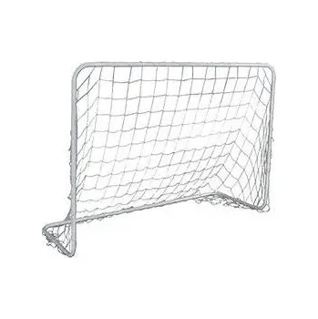 Fotbalová branka SOFTEE Softee víceúčelová kovová branka 120x90x60 cm BÍLÁ
