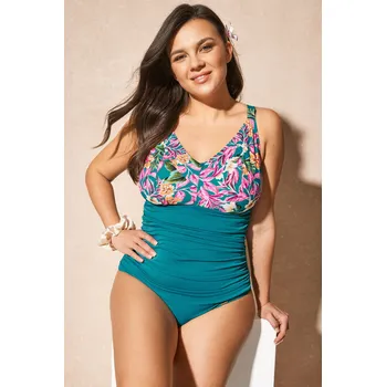 Dámské plavky Zeštíhlující jednodílné plavky Velvet Hibiscus