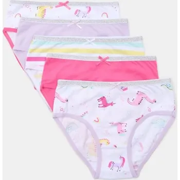 Sinsay - Bavlněné kalhotky 5 balení - vícebarevná - 494HR-MLC - 494HR-MLC-U86