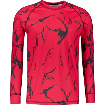 Pánské funkční termo triko s dlouhým rukávem premium ALTISPORT VOJ/ALM052TER01 ČERVENÁ XXXL