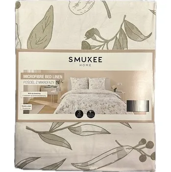 Povlečení Povlečení z mikrovlákna Smukee, povlak na přikrývku 220x200 cm, 2 x povlak na polštář 70x80 cm