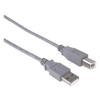 Kabel do PC Kabel USB A-B (k tiskárně), světlý, 1,8m