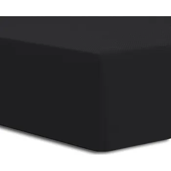 Prostěradlo Prostěradlo jersey s elastanem a gumou BLACK/ČERNÁ/