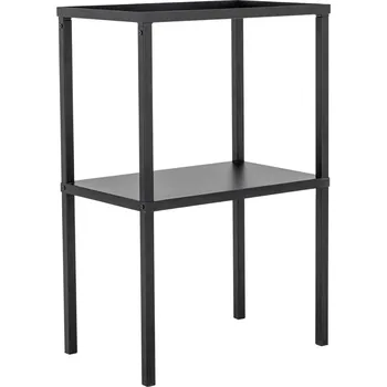 regál Bloomingville Černý kovový modulární regál Loups 90 x 59 cm