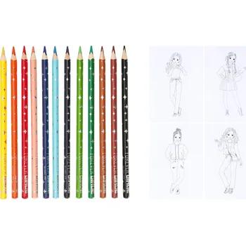 Pastelka Sada pastelek, 16dílná (barevné pastelky Basic)