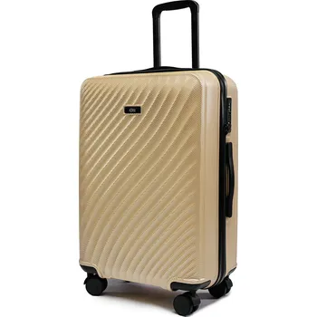 Střední univerzální cestovní kufr s TSA zámkem ROWEX Roseline Barva: Šampaňská