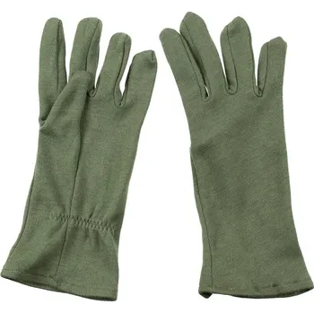 Rukavice Britské CREW ohnivzdorné OLIV, Velikost: MEDIUM