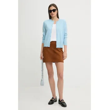 Kabelka Kožená kabelka Pinko 103538.A0F1 modrá 05X, vel. ONE SIZE