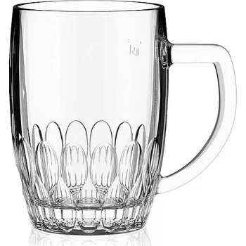 Sklenice VÝPRODEJ Sahm Pivní půllitry LUISA 0,5 l