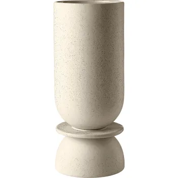 Váza Bolia, Váza Hour 12 x 29,5 cm písková - Formadore