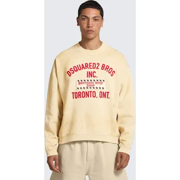 Pánská mikina Pánská mikina DSQUARED2 S74GU0900 béžová Velikost: XXL