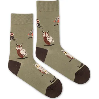 Dámské ponožky Ponožky Sovičky M (39-42)