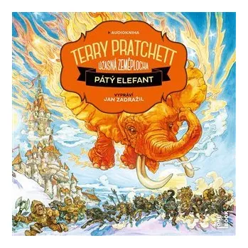 Pátý elefant - Úžasná zeměplocha - CDmp3 (Čte Jan Zadražil)