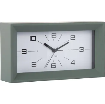 Budík Karlsson, Budík Lujo, obdélníkový, lesní zelená - Formadore