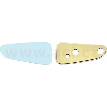 Auto-moto Sklo do zrcátka, vnější zrcátko VAN WEZEL 1989833