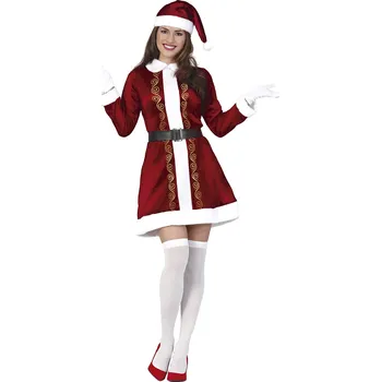 Guirca Dámský kostým - Paní Clausová Velikost - dospělý: M