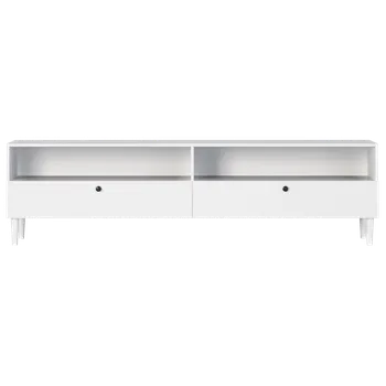 Televizní stolek Eltap Dullum TV skříňka 200 cm bílá