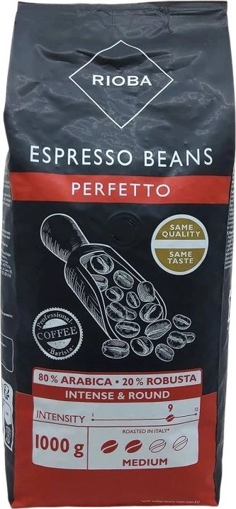 Rioba perfetto zrno 80% Arabica 1kg