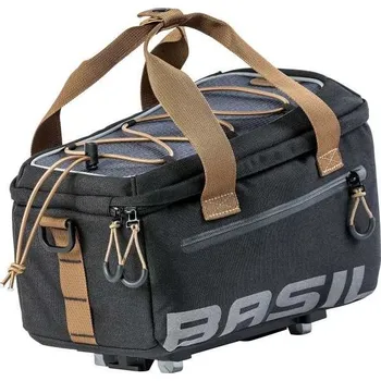 brašna na kolo Basil brašna na nosič Miles Mik (černá/hnědá)
