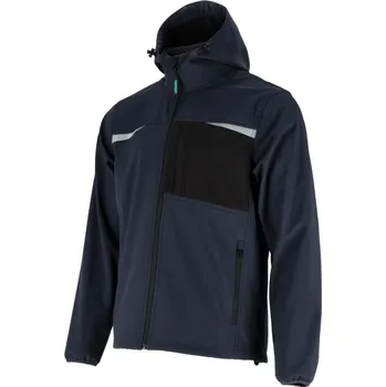 Pánská softshellová bunda Pánská softshellová bunda ROCK - 3XL - tmavě modrá