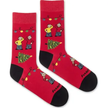 Dámské oblečení Ponožky Pat a Mat na Vánoce L (43-46)