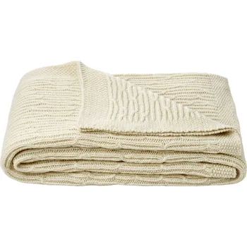 Přehoz na lůžko Bolia, Přehoz Plover Heavy 140 x 190 cm krémový - Formadore