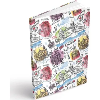 Blok MFP záznamová kniha A5 čtvereček ZL5105 100 listů