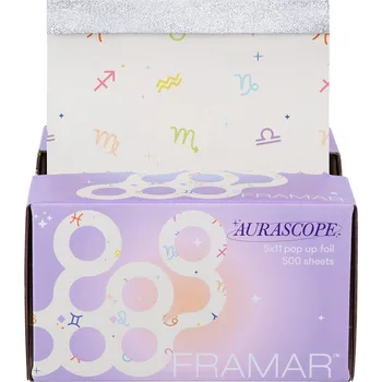 Žehlička na vlasy Framar Texturovaná fólie Aurascope 13x28 cm 500 ks