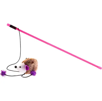 Hračka pro kočku Prut pro kočky ježek 45cm