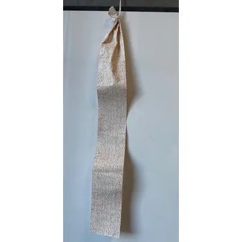 Potravinová fólie ŘEZPOF spol. s r.o. Střevo na salám, plnící kalibr 40/ délka přířezu 50 cm, hnědá plíseň