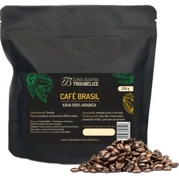 Káva Čokoládovna Troubelice Café Brasil - zrnková káva, 250g