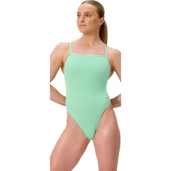 Dámské plavky Speedo Solid Web Back Green XS - UK30