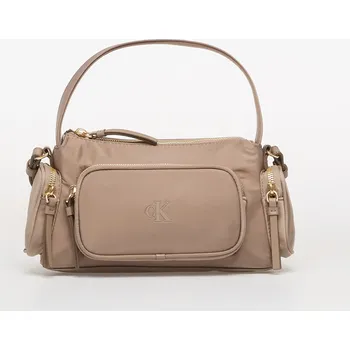 Kabelka Kabelka Calvin Klein Pocket Nylon Bag W/ Strap Beige Universal