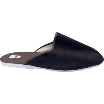 Pánské pantofle Pánské domácí pantofle Bokap 045 hnědá s proužky Velikost: 44 (EU)