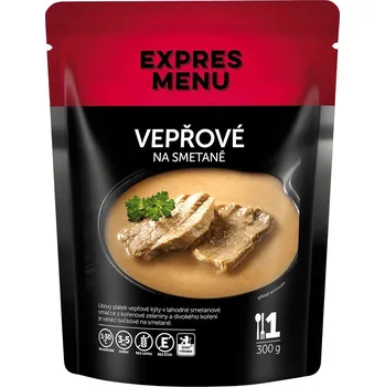 EXPRES MENU Vepřová kýta na smetaně 1 porce
