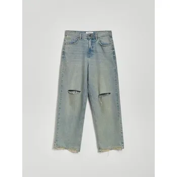 Pánské kalhoty Džíny wide leg - XL - House - zelená - 270BN-78J