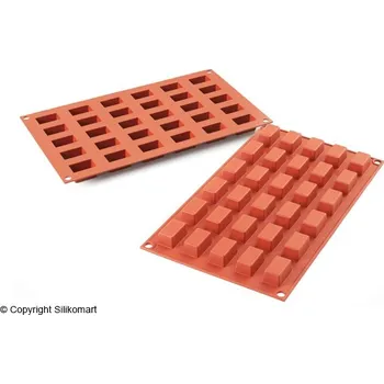 Nádoba na pečení SILIKOMART SILIKONOVÁ FORMA (TERAKOTA) - KVÁDR 7,5ml