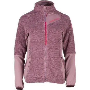 Dámská móda GTS302442L dámská waffle mikina, Plum 3XL + DÁREK