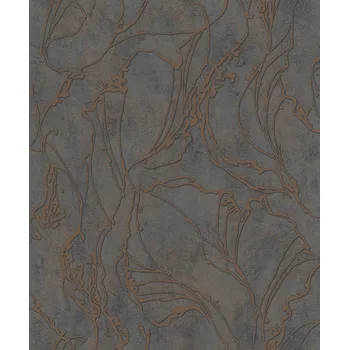 Tapeta Vliesová tapeta na zeď, hnědo-bronzová, abstraktní vzor, 34256, City Glow, Marburg