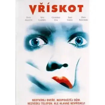 Vřískot DVD PAPÍR OBAL SLOVENSKY
