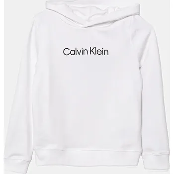 Dámská mikina Bavlněná mikina Calvin Klein Jeans IU0IU00679.128.176.9BYA bílá 00X, vel. 128