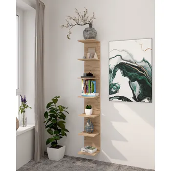 police Max-i Závěsná police QUINTY dub artisan